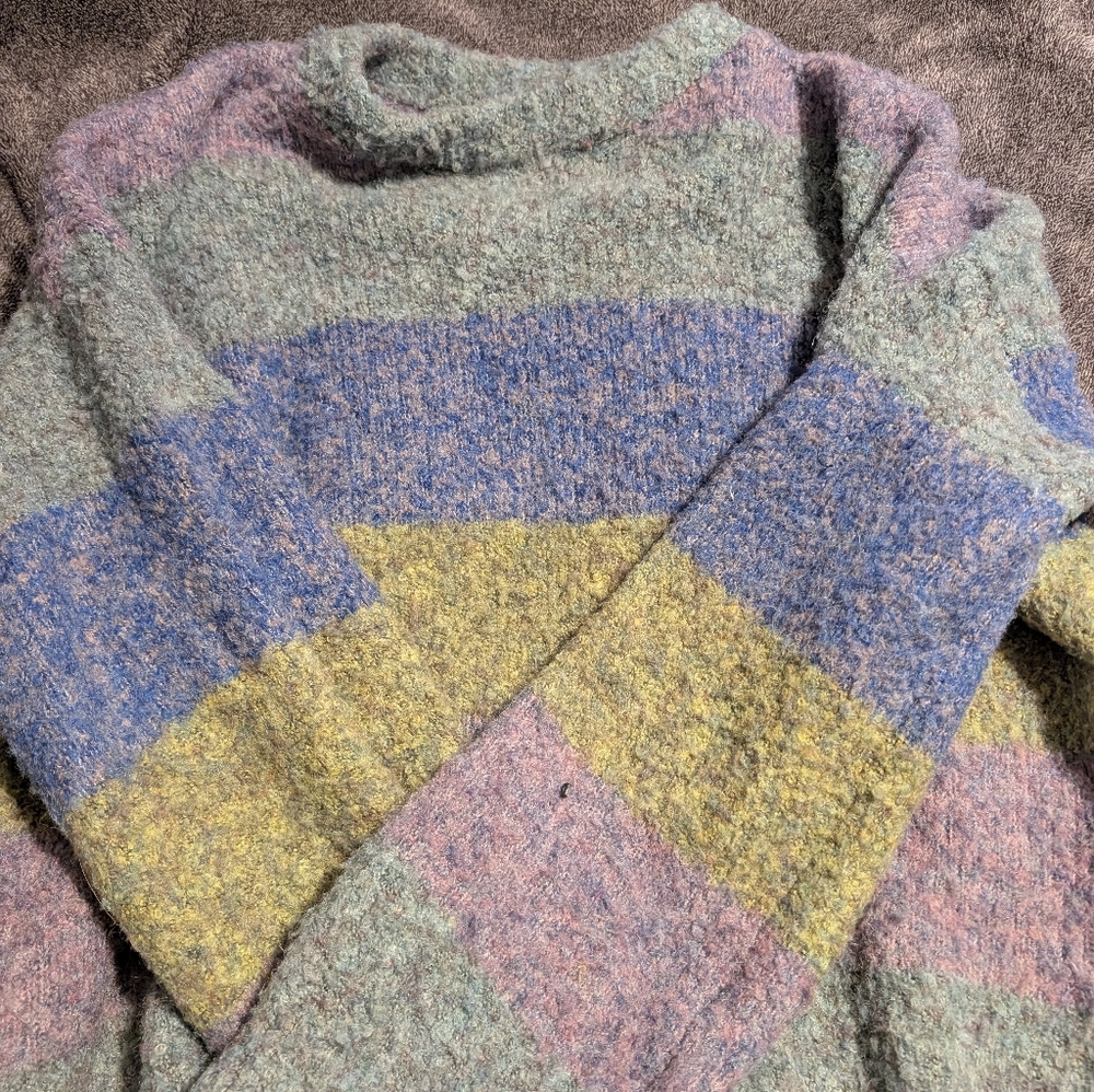 Multicolor Striped Women's Sweater